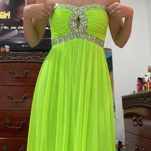 floor length gown- prom dress, quince dress, forma